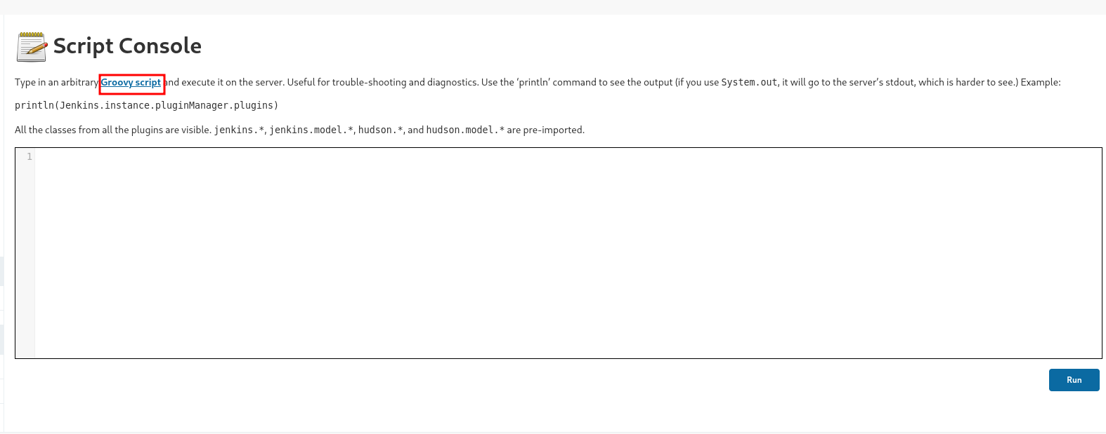 Jenkins Dashboard